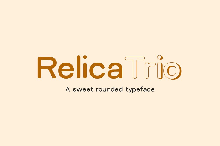 Fuente Relica Rounded